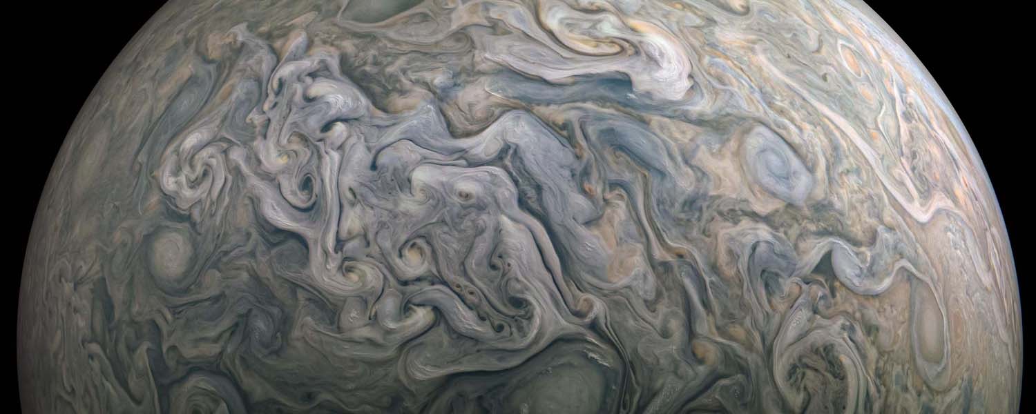 Sturmwirbel auf Jupiter